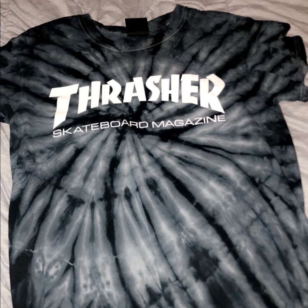 Tie dye thrasher shirt